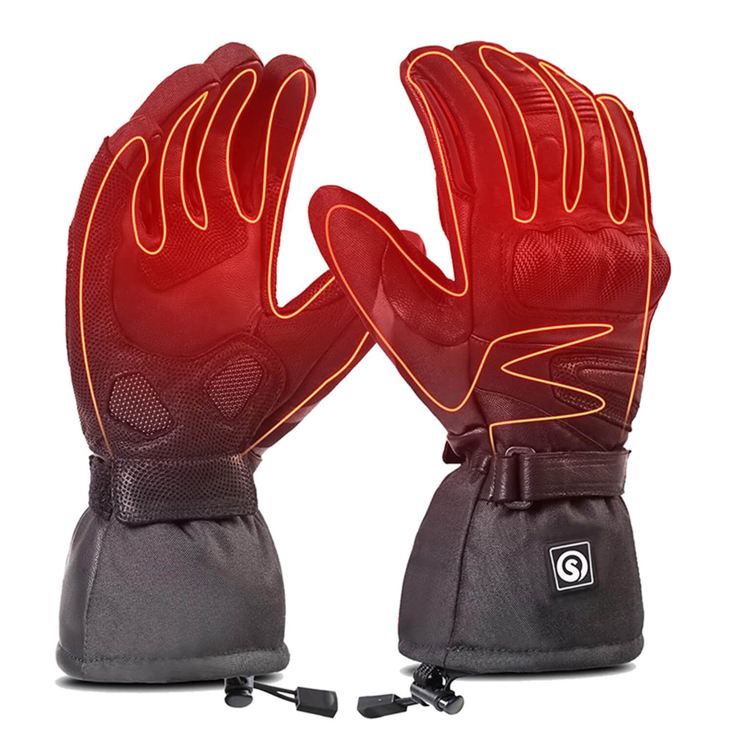 MotoHeat® Beheizte Motorrad-Handschuhe aus Schafsleder