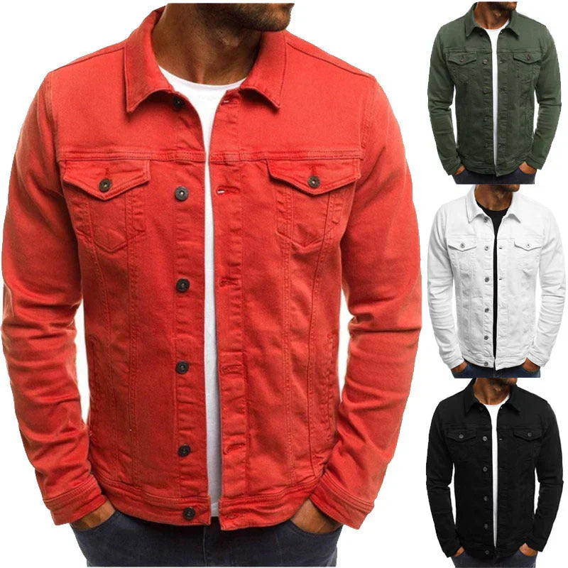 RuggedWear® Herren-Denimjacke – Stilvolles Essential für jeden Tag