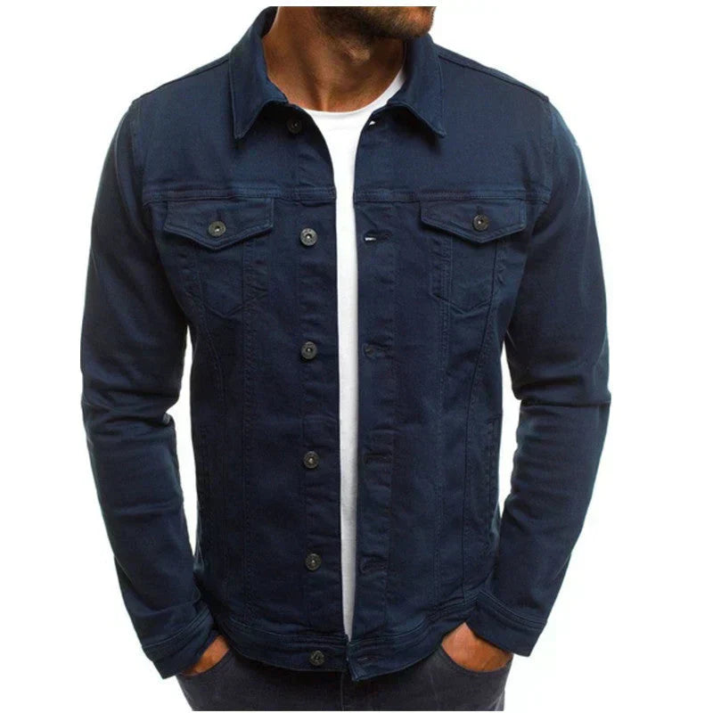 RuggedWear® Herren-Denimjacke – Stilvolles Essential für jeden Tag