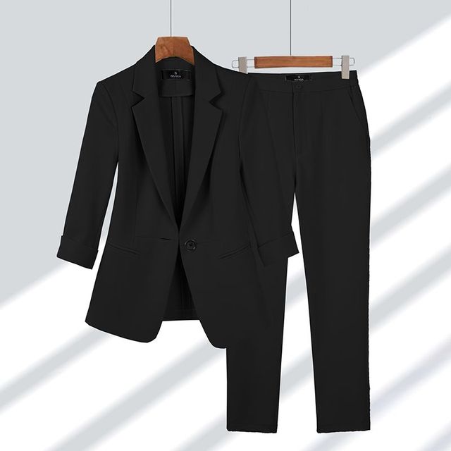 Hanna Style Damen-Blazers und Hosen Set – Eleganz für jede Gelegenheit