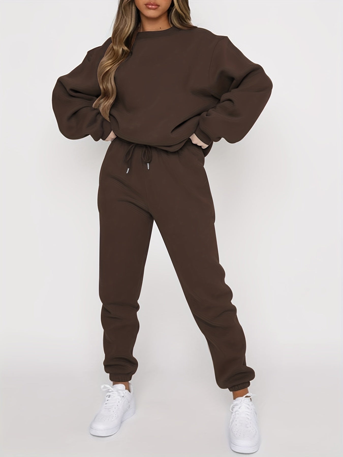 Lily® Elegantes, oversized Jogging-Set