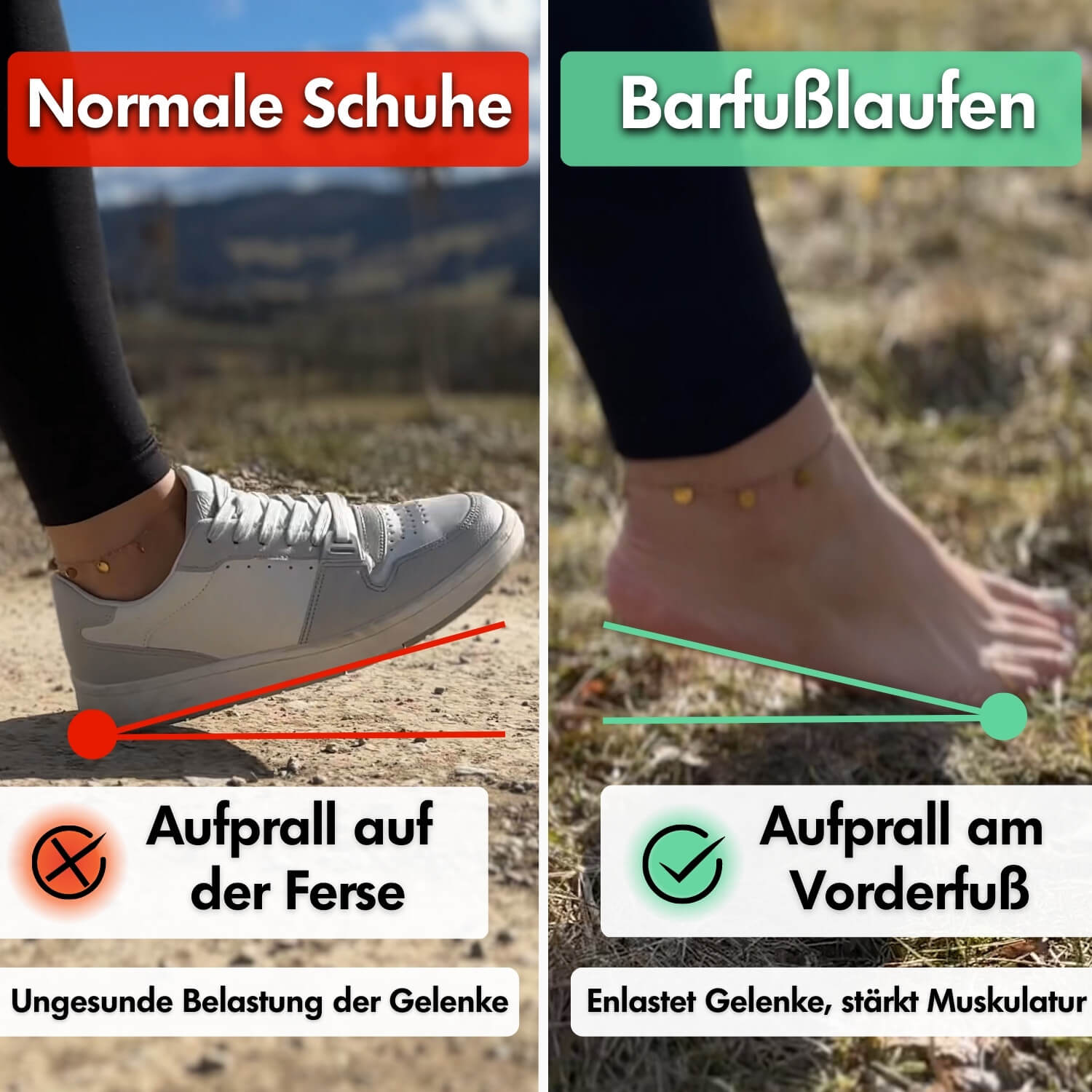 Alpeno® Sport Unisex - Rutschfeste universal Barfußschuhe