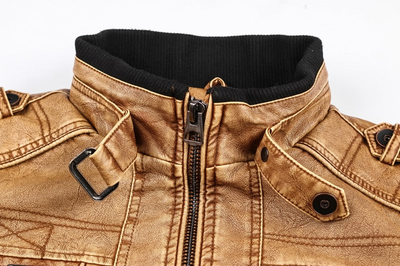 TrendyLux® Herren-Lederjacke – Stilvoller Klassiker für jeden Anlass