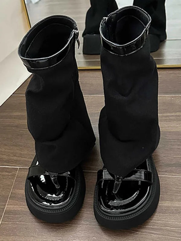 Katrin Chic Damen Sandalenstiefel für jeden Anlass