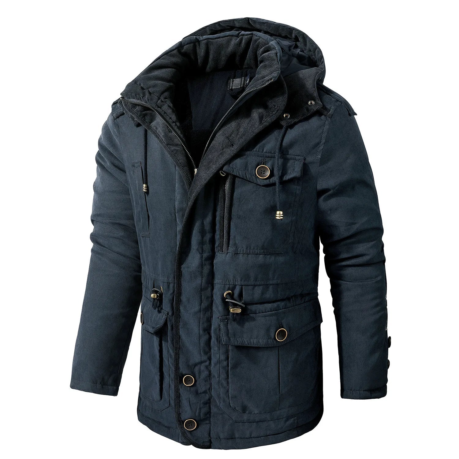 NordAktiv® Funktionale Herren-Winterjacke mit vielen Taschen