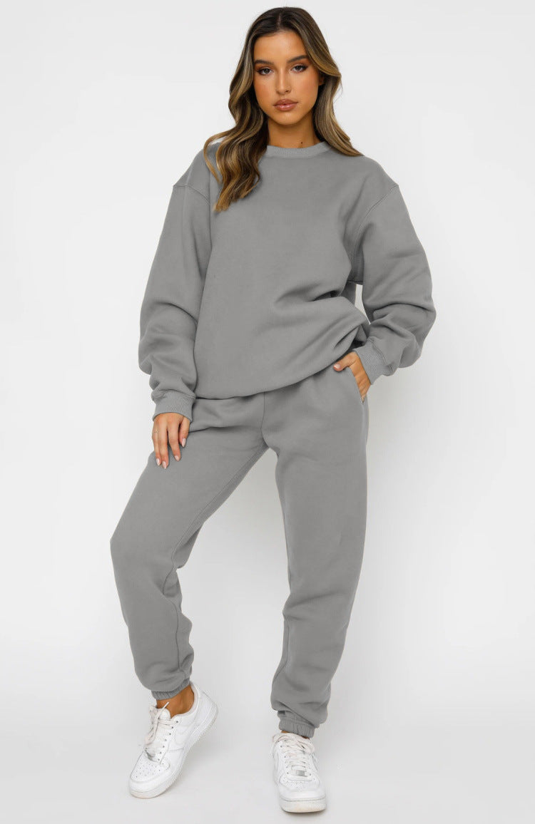 AnnaKlein Damen-Sweatshirt und Jogginghose Set – Komfort und Stil