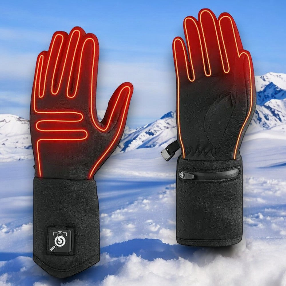 HeatFlex® Unisex Beheizbare Atmungsaktive Dünne Handschuh Liner