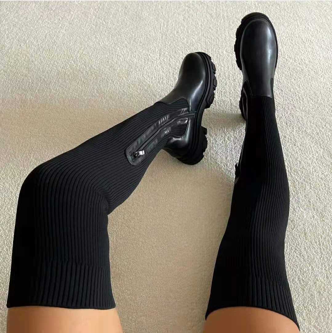 KlaraStil Elegante Overknee-Stiefel für Damen