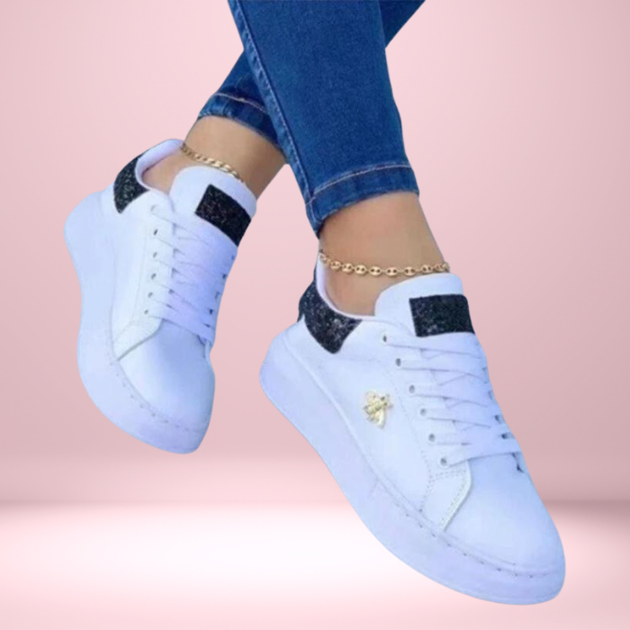 Sabrina Funkelnde Damen-Sneaker für stilvolle Auftritte