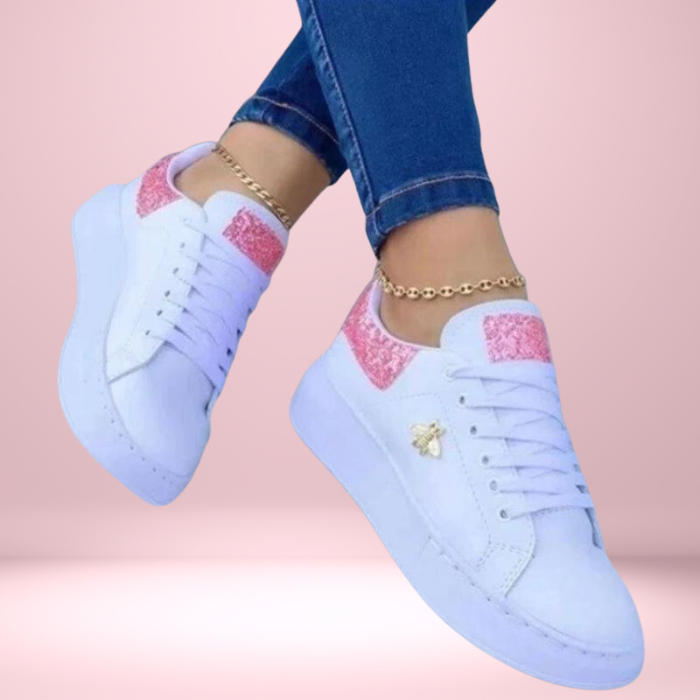 Sabrina Funkelnde Damen-Sneaker für stilvolle Auftritte