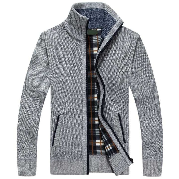 NordicChic® Herren Rollkragenjacke – Stilvoll und Warm für Wintertage