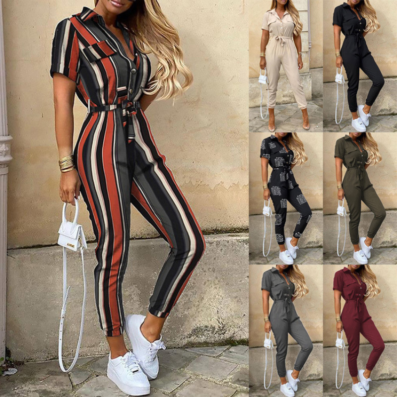 AnnaSchick Eleganter Jumpsuit mit Gürtel für Damen