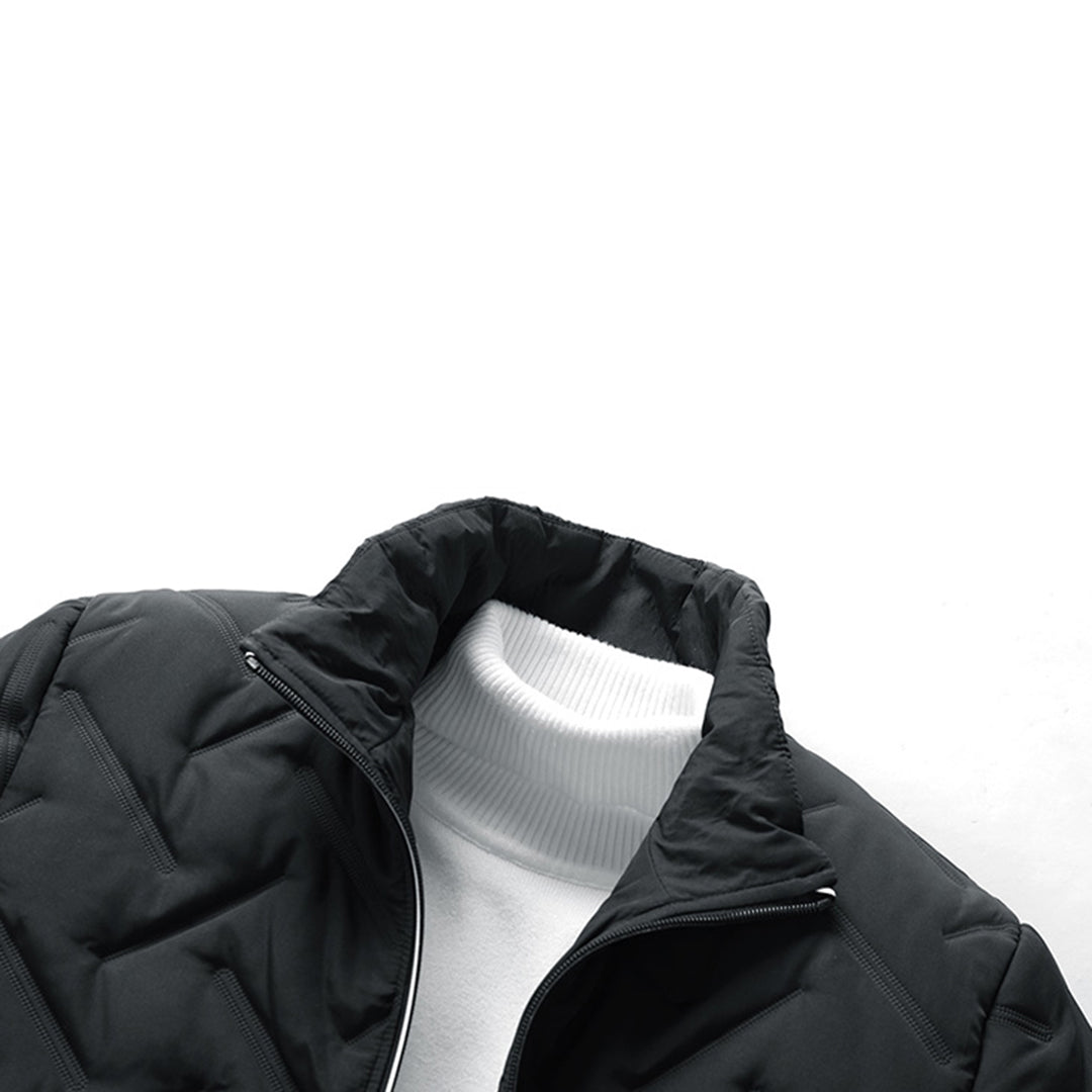 Nordmann® Moderne Herren-Steppjacke mit hohem Kragen