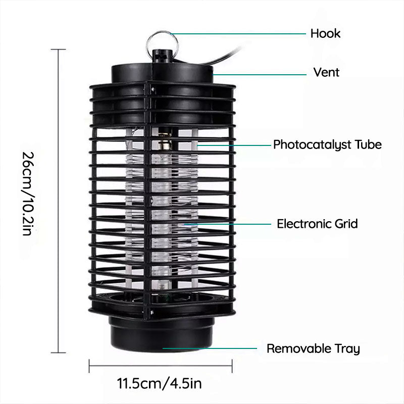 BuzzKill Lampe - Bye Bye Mücken und Fliegen