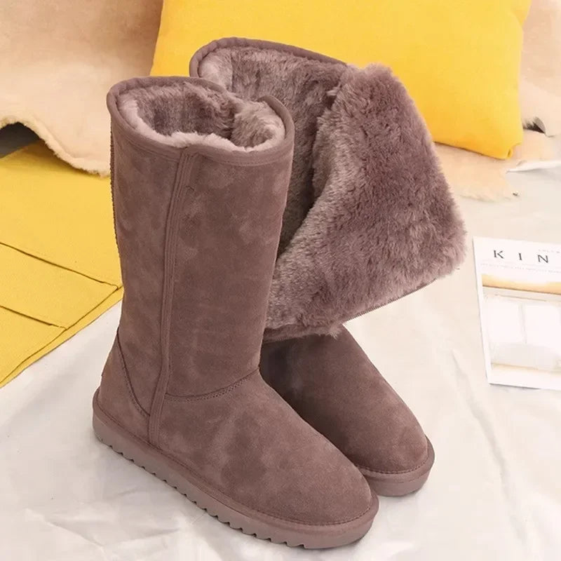 AnnaSchuhe Bequeme Damenstiefel für den Winter