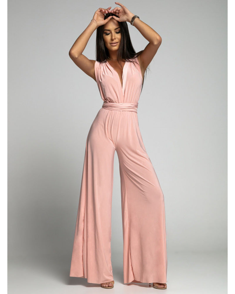 Clara Eleganter Ärmeloser Jumpsuit für Damen