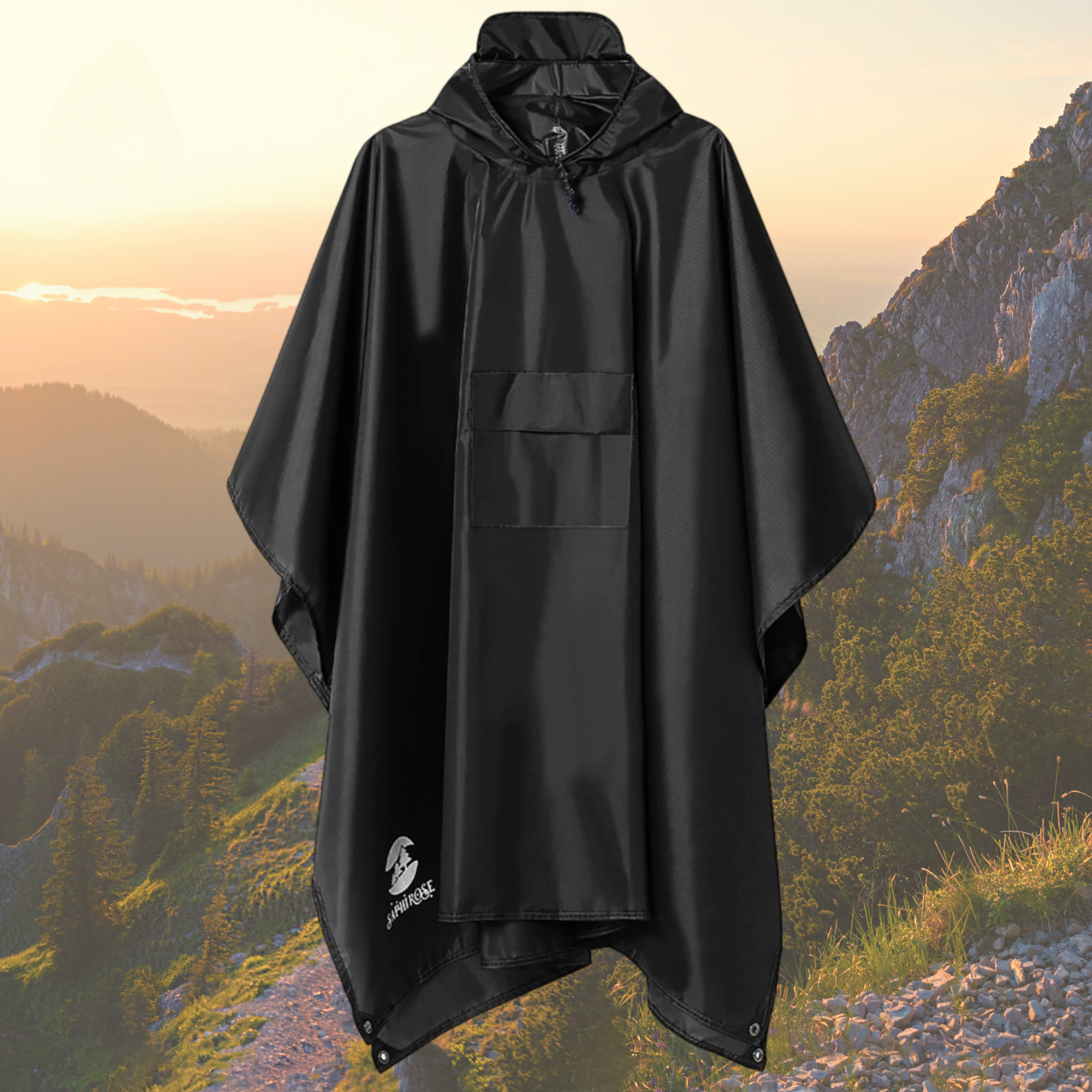 Camp™️ Regenponcho Unisex - Trekking - Wandern - Fahrrad - Mountainbike