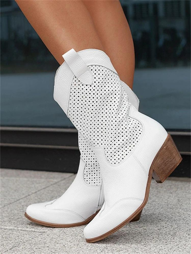 AnnaCowboy Elegante Damen-Cowboystiefel für jeden Anlass