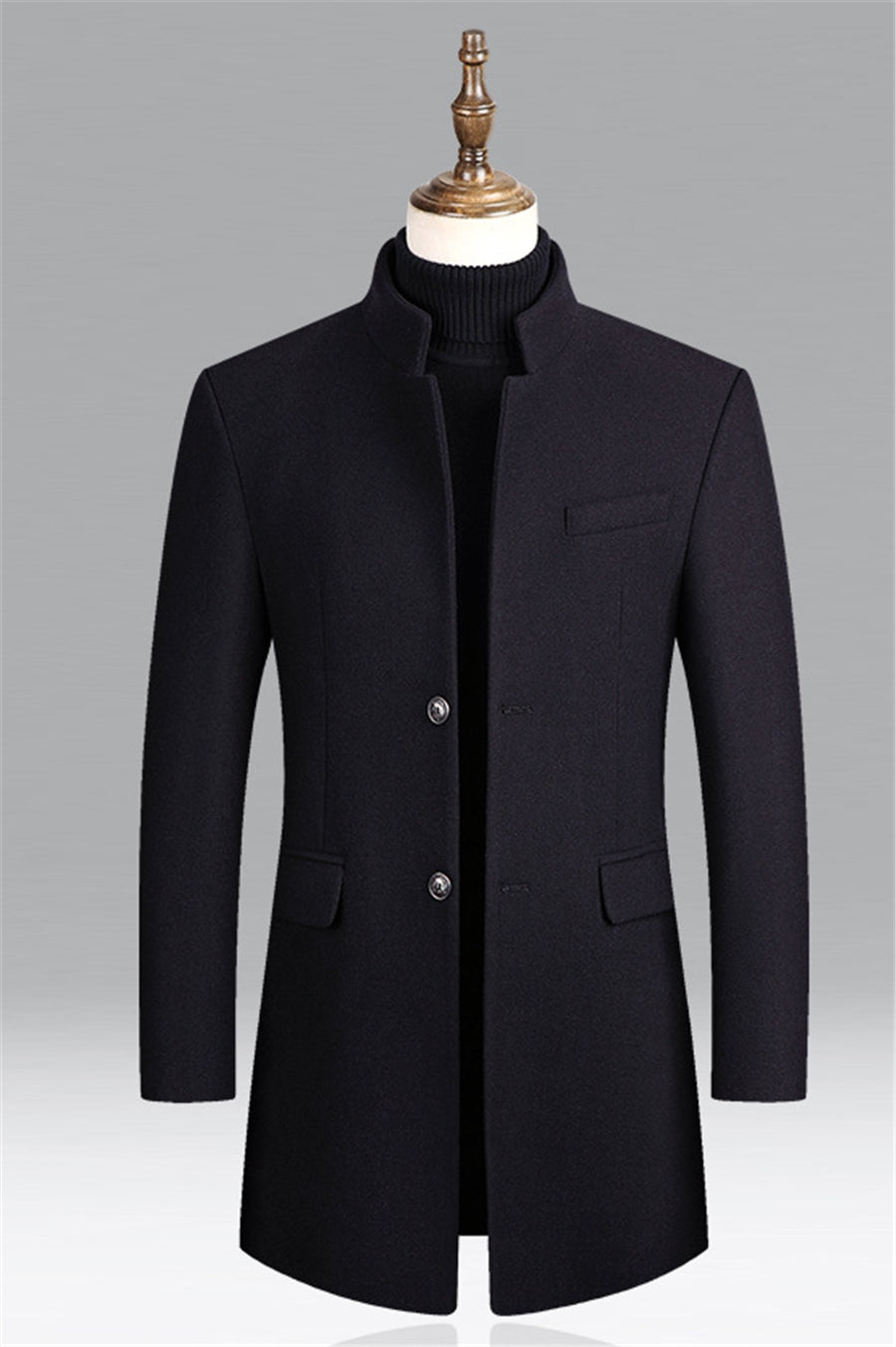 Maximilian® Klassischer Herren-Trenchcoat – Stilvoller Look für den Winter