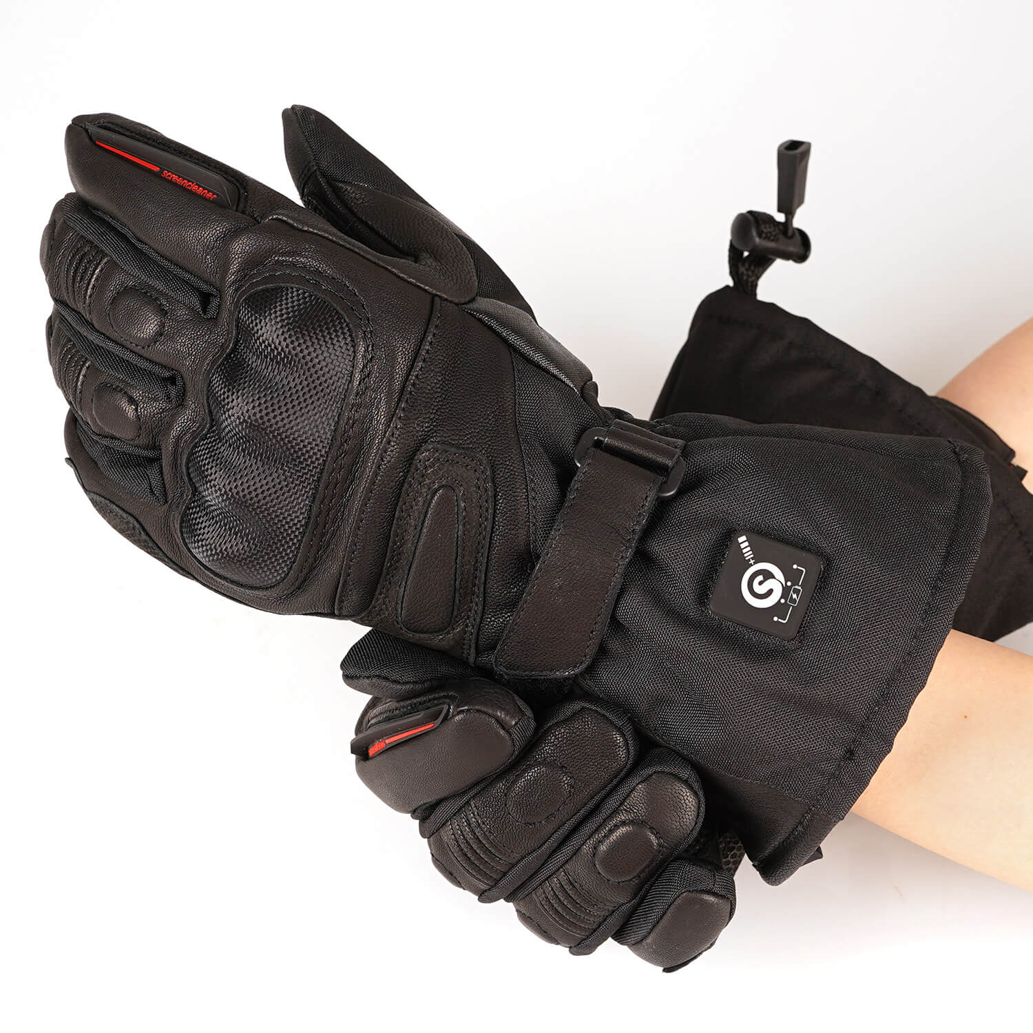 MotoHeat® Beheizte Motorrad-Handschuhe aus Schafsleder