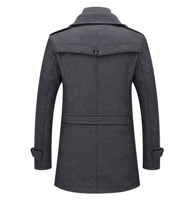 GentelmanX® Eleganter Herren-Rollkragen-Wintermantel