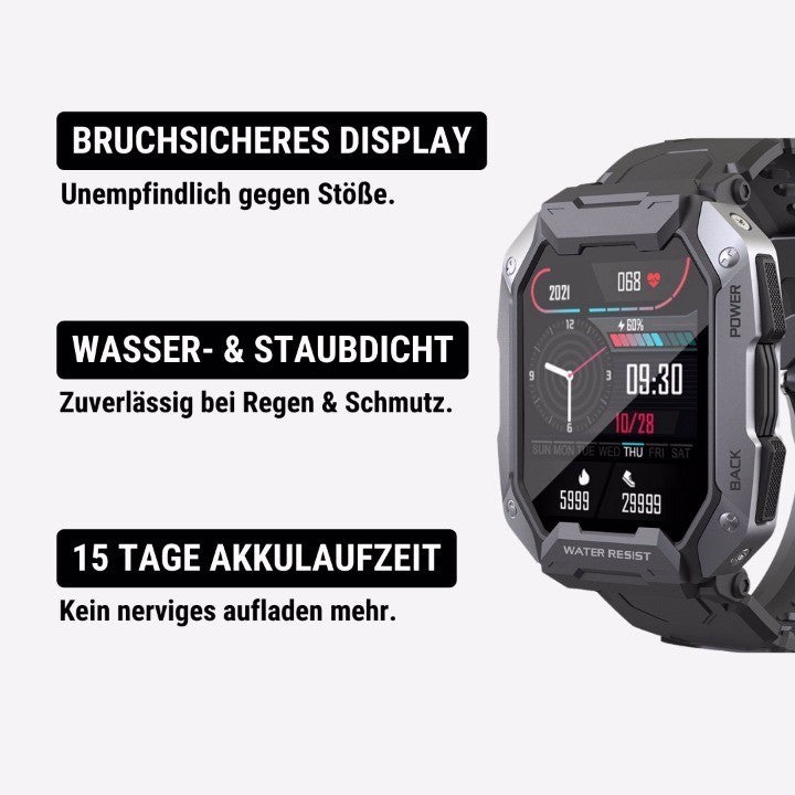 InvictaPro™ Smartwatch - Erleben Sie Stil, Power & Fitness