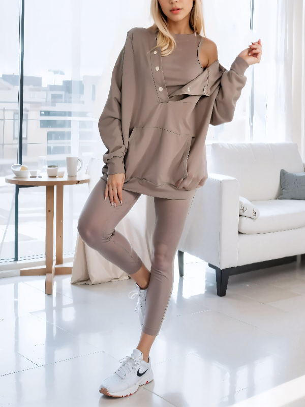 Sabrina Stilvolles Damen-3-Teile-Set für Komfort und Eleganz