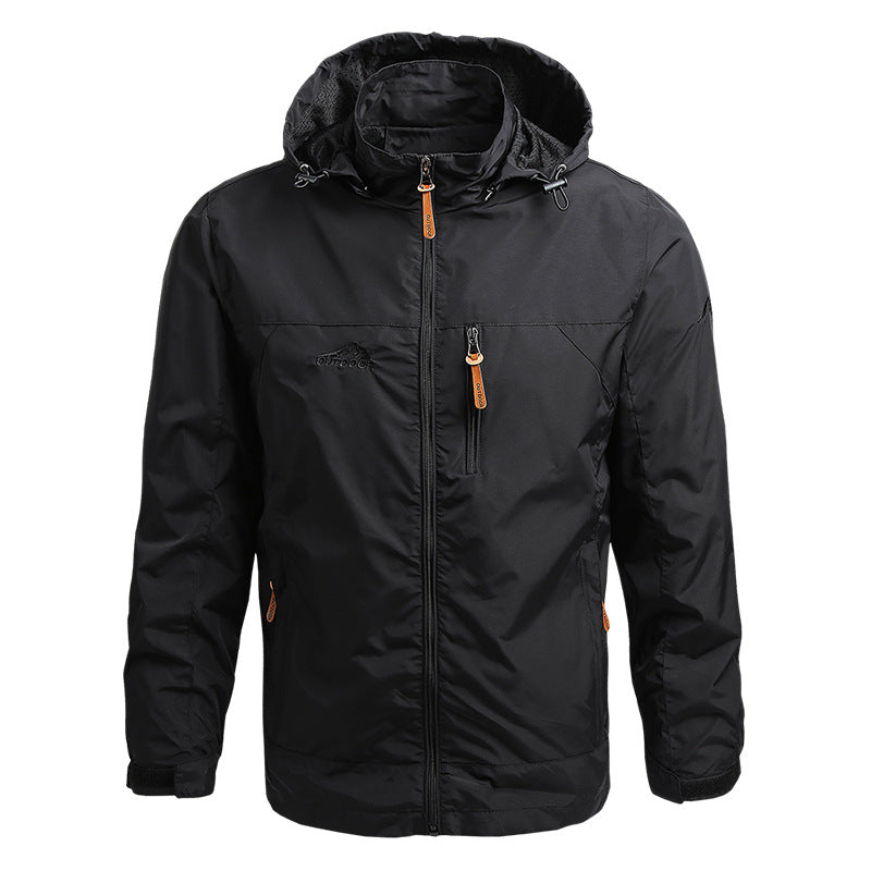 Softshelljacke für Herren in wasserdichtem Design als Outdoorjacke