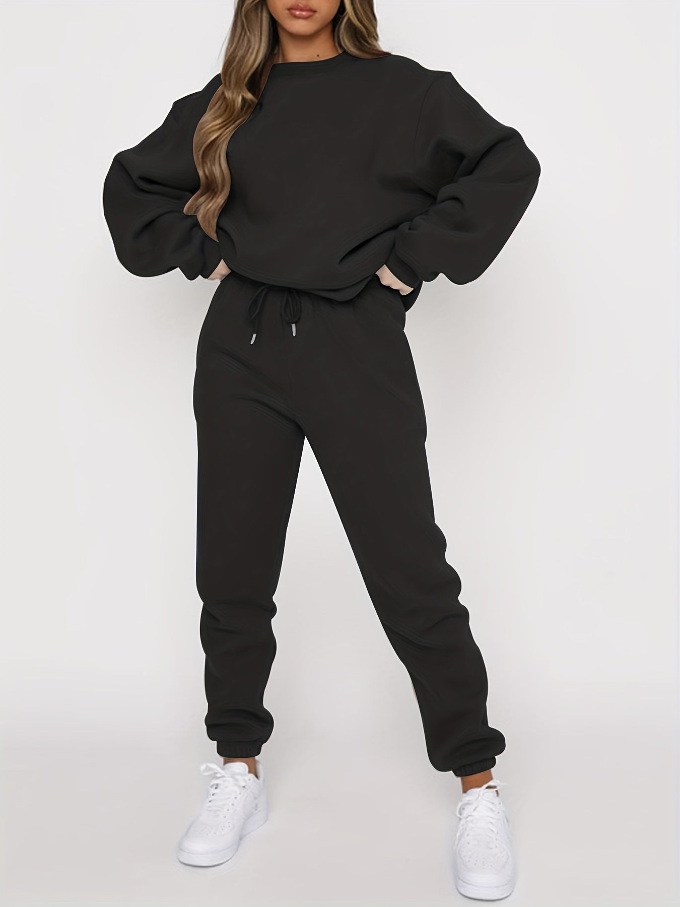 Lily® Elegantes, oversized Jogging-Set