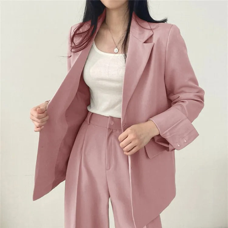 AnnaClass Chic Blazer- und Hosen-Set für Damen