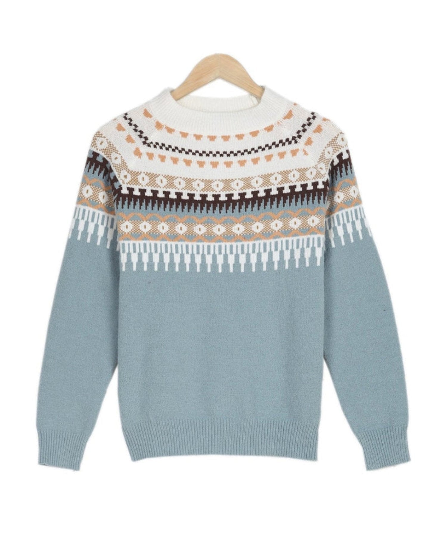 Aila® Pullover - Boho - Trendig - Ideal für Herbst/Winter für Damen