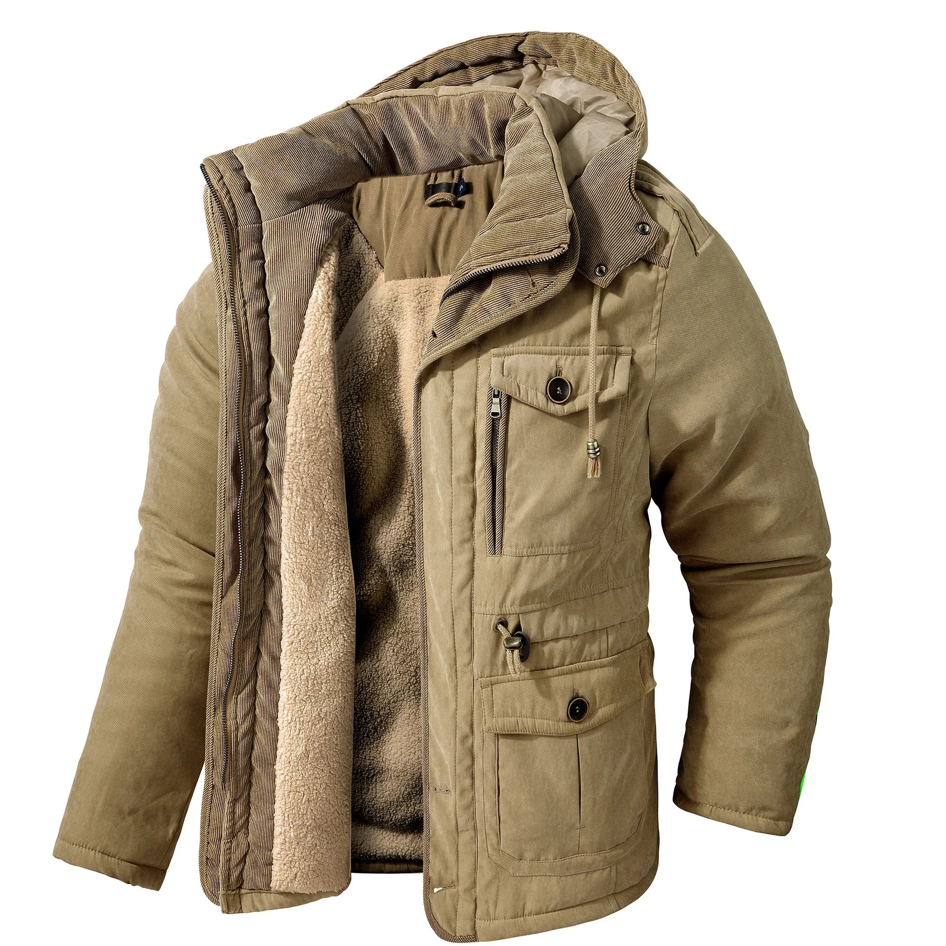 NordAktiv® Funktionale Herren-Winterjacke mit vielen Taschen