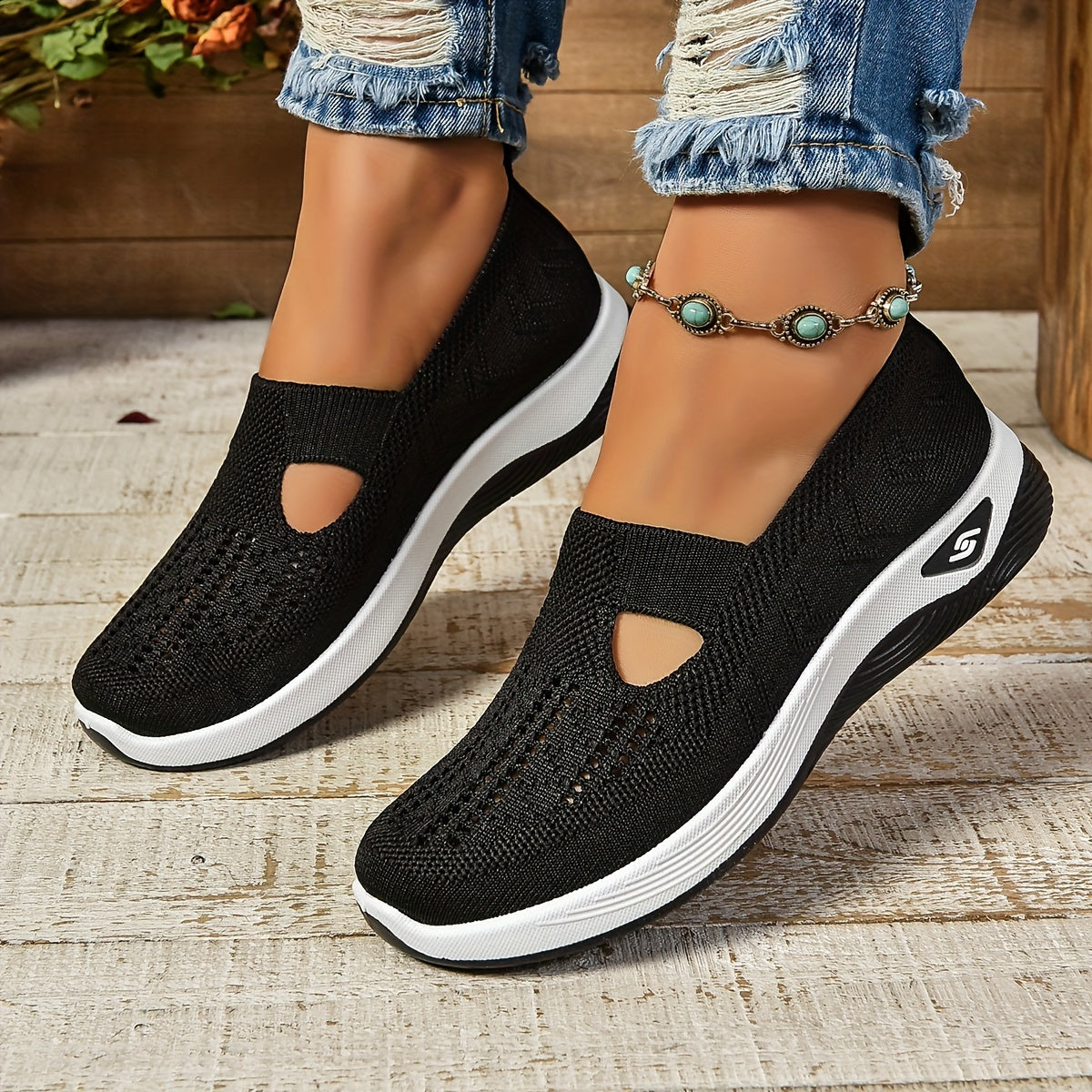 Bequeme leichte Orthopädische Damen Turnschuhe