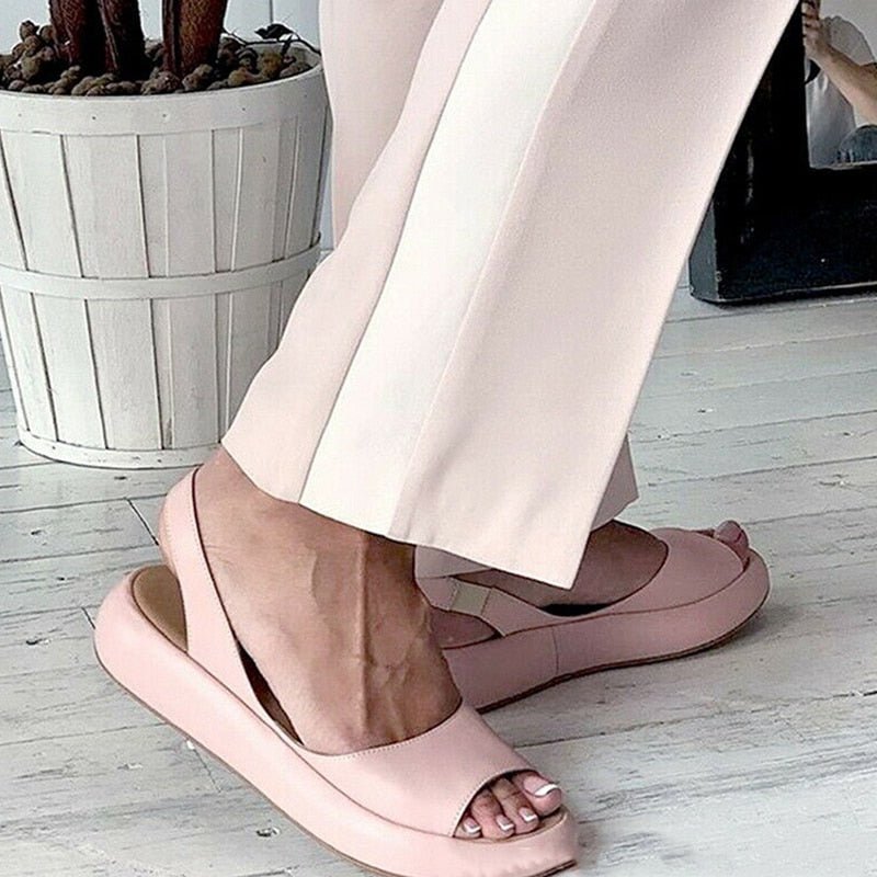 MariaEleganza Bequeme Damen-Sandalen mit Offener Spitze