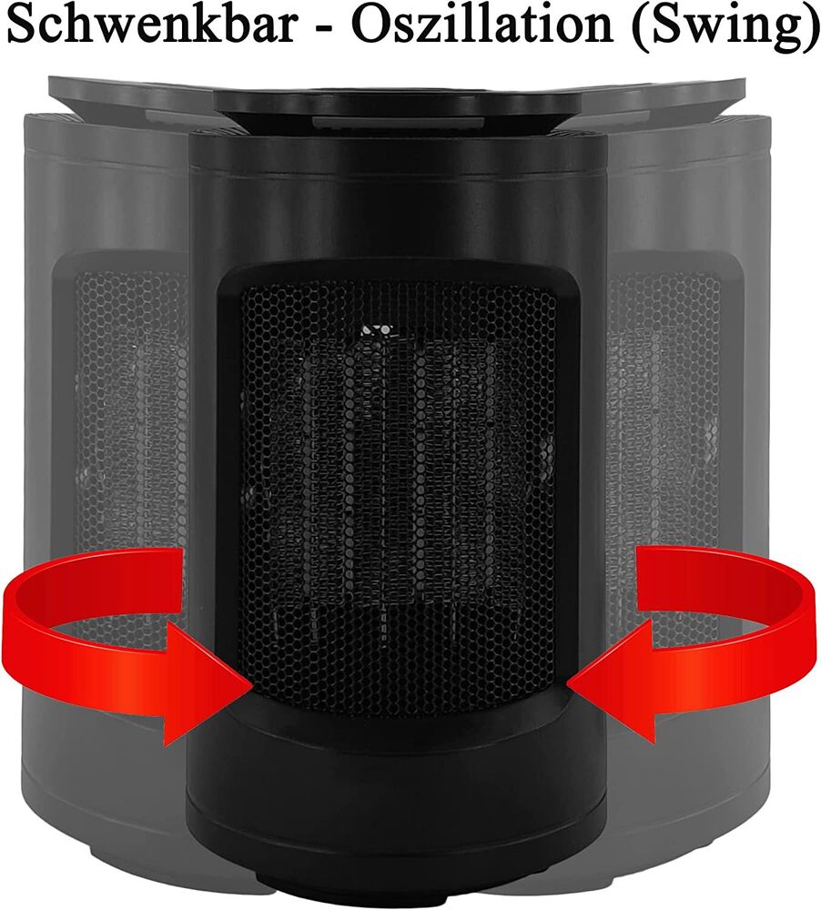 Digitale mini Heizung mit 3 Heizstufen