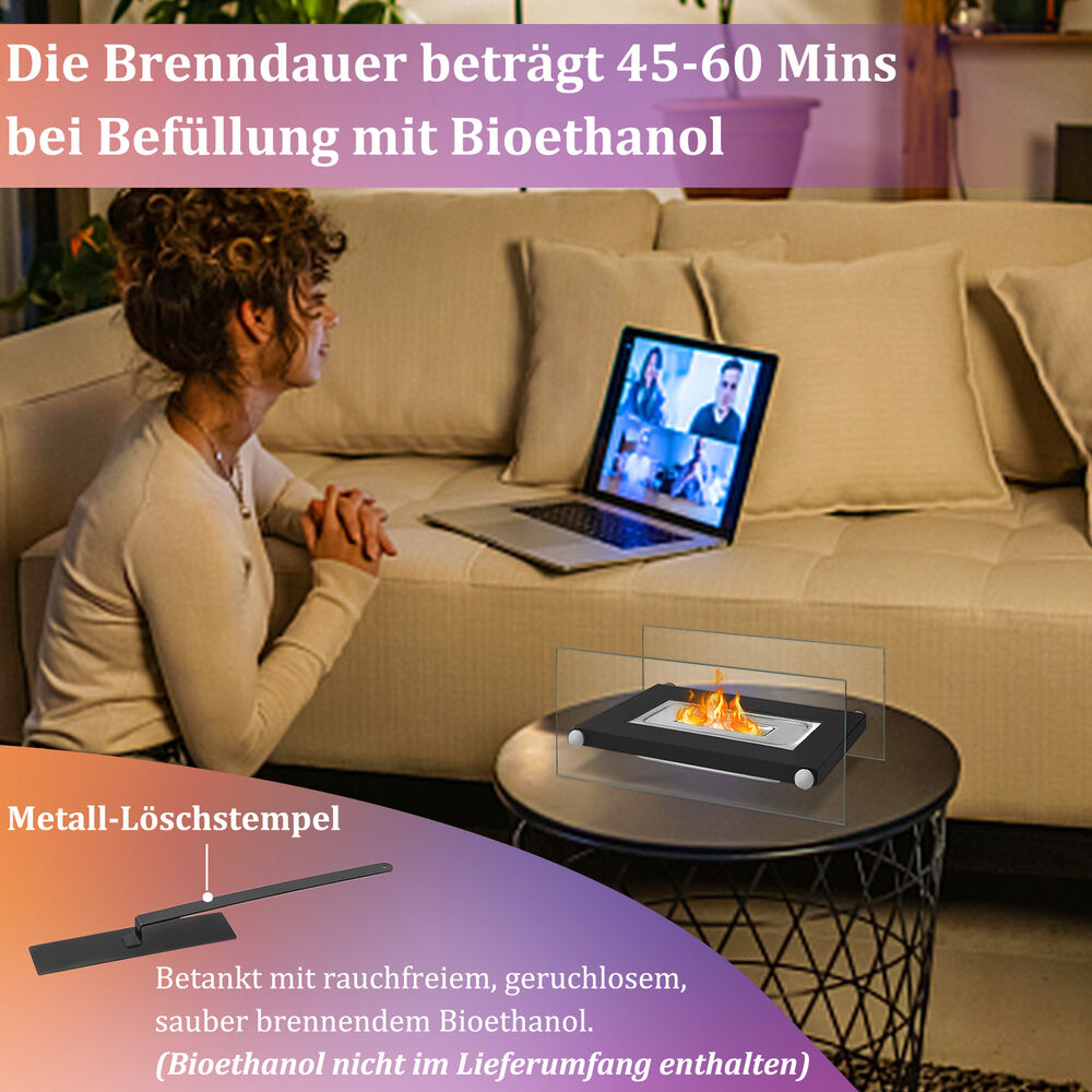 CozyGlo® Tischkamin - Verwandeln Sie Ihre Abende in magische Momente!