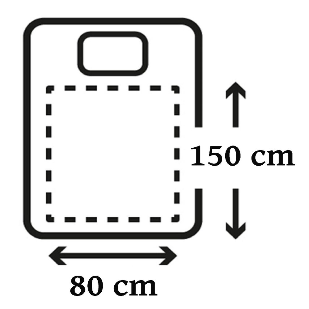 Elektrische Heizdecke 150x80 cm mit 5 Temperaturstufen