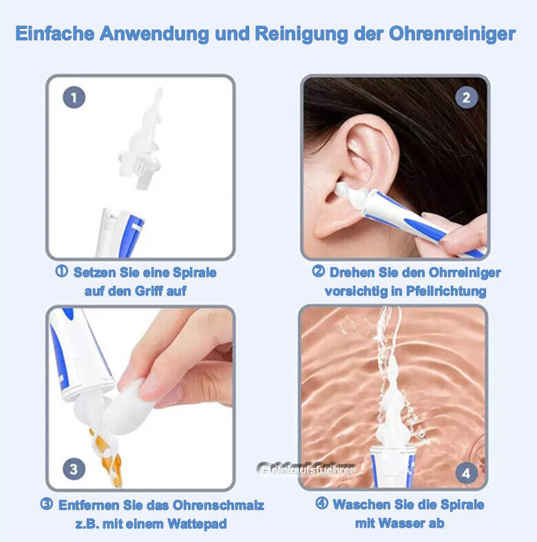 KleanEars™️ Sichere & sanfte Ohrreinigung