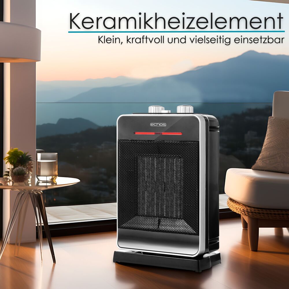 Mini Keramik Heizlüfter 2000W