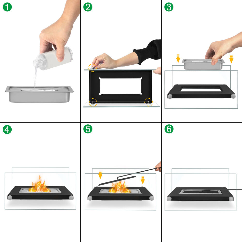 CozyGlo® Tischkamin - Verwandeln Sie Ihre Abende in magische Momente!