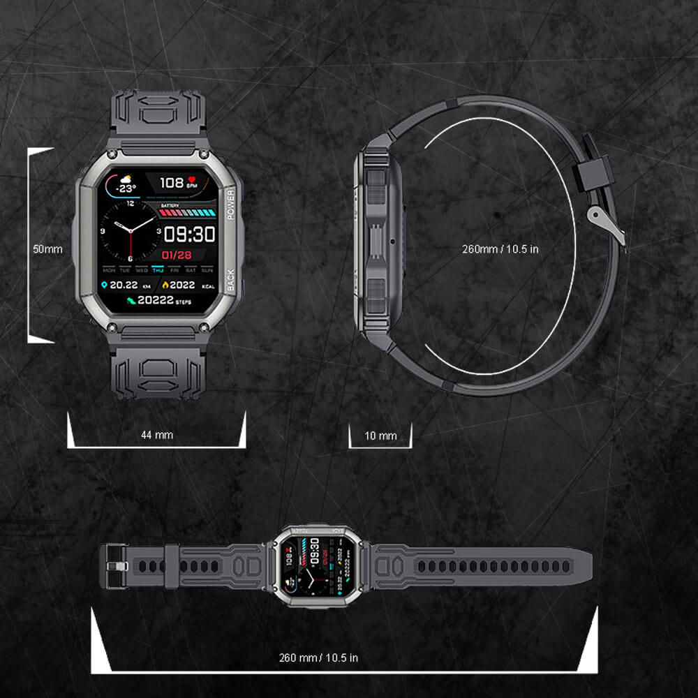 InvictaPro™ Smartwatch - Erleben Sie Stil, Power & Fitness